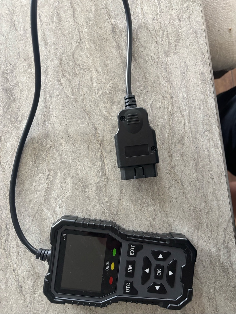 OBDII Car Code Reader Scanner - Black